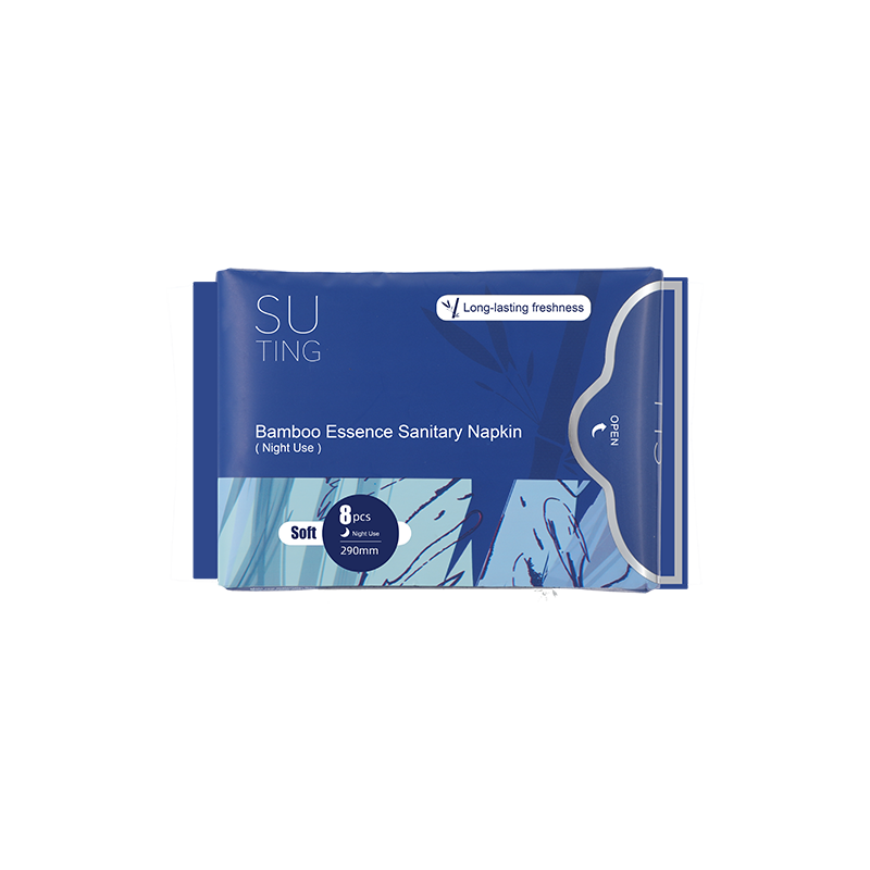 SUTING Гигиенические прокладки с бамбуковым экстрактом（Ночные）