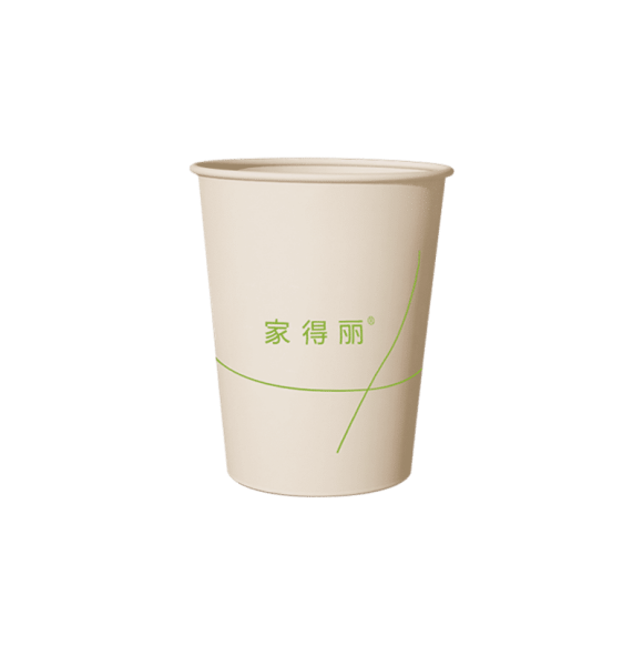 (Кол-во в коробке 40 шт) KARDLI iLiFE 250 мл Бумажные стаканчики из небеленого бамбукового волокна