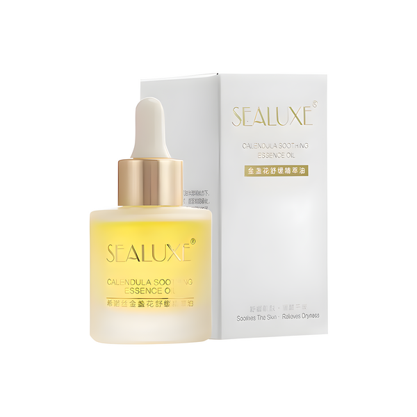 (Кол-во в коробке 16 шт) SEALUXE 30 мл Успокаивающее эфирное масло календулы