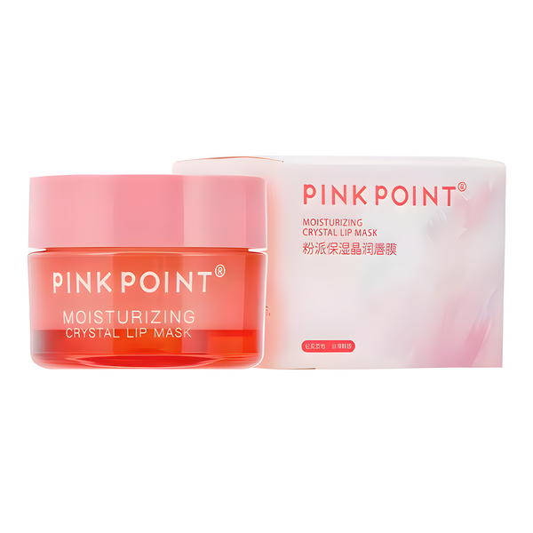 (Кол-во в коробке 72 шт) PINK POINT Увлажняющая маска для губ с эффектом сияния
