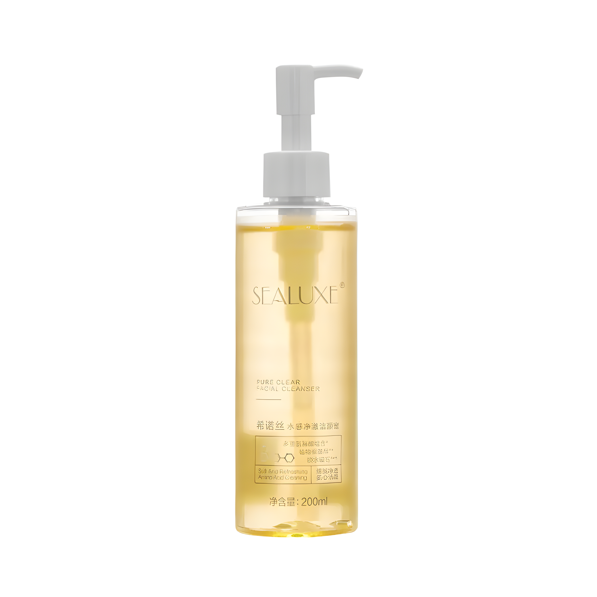 (Кол-во в коробке 36 шт) SEALUXE 200 мл Средство для глубокого очищения кожи с аминокислотами