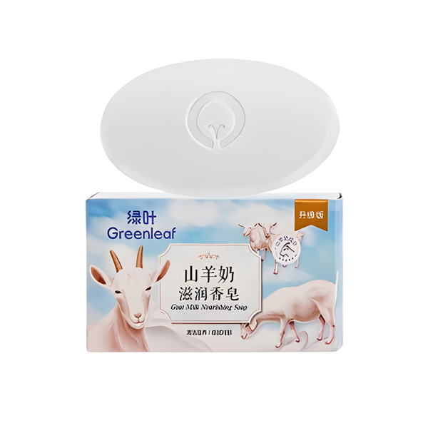 (Кол-во в коробке 48 шт) Greenleaf Питательное туалетное мыло с молоком горной козы (обновленная версия), 120 г