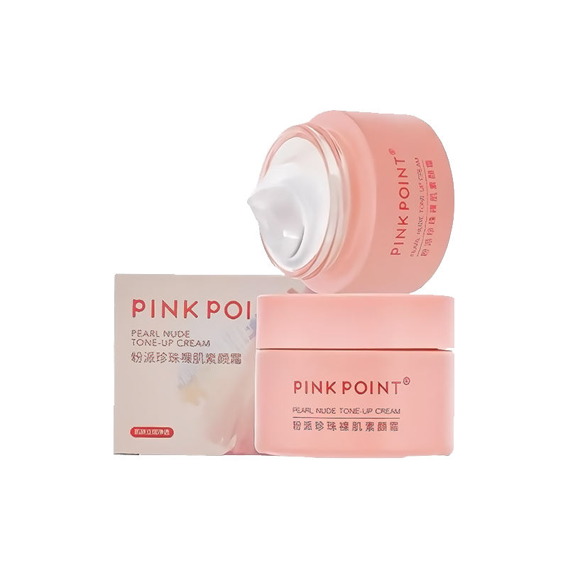 (Кол-во в коробке 20 шт)PINK POINT Жемчужный крем для макияжа 50 г