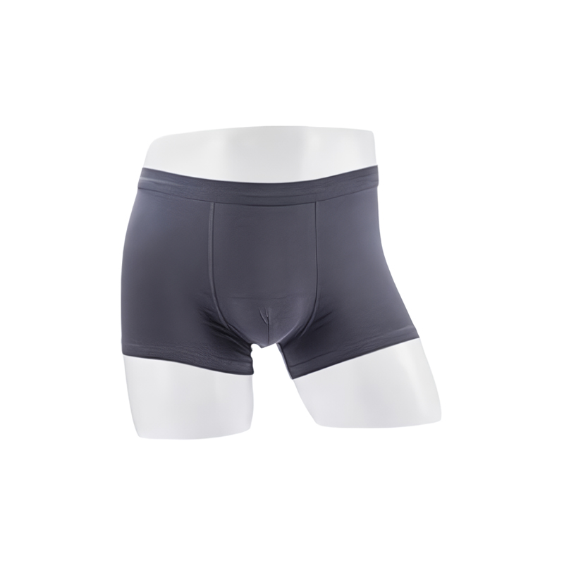 (в коробке 40 шт) MAIWEIS  Мужские трусы из эластичного хлопка (серо-голубые) XXXL