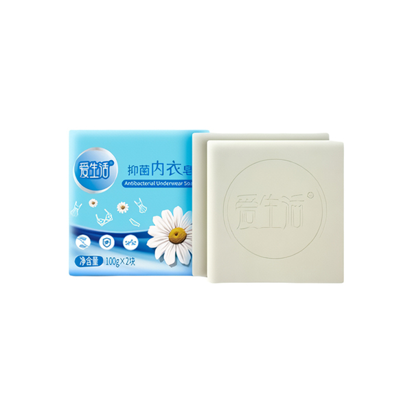 (Кол-во в коробке 24 шт)  iLiFE Антибактериальное мыло для стирки нижнего белья