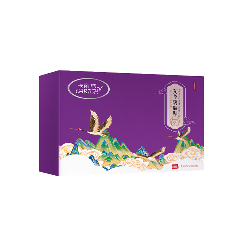 (Кол-во в коробке 68 шт) Carich Согревающие патчи для поясницы (3 шт)