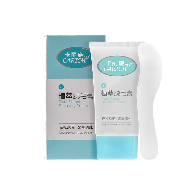 (Кол-во в коробке 36 шт) CARICH Крем для депиляции с растительными экстрактами 60г