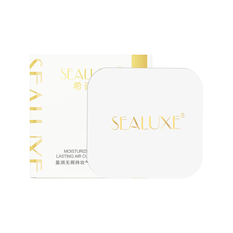 (Кол-во в коробке 48 шт) SEALUXE 12г  Насыщенный и безупречный стойкий кушон СС-крем (естественный цвет)