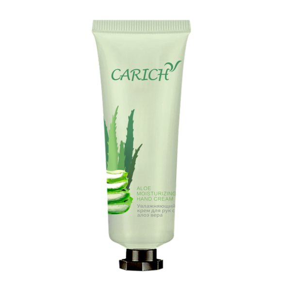 (Кол-во в коробке 36 шт ) CARICH Увлажняющий крем для рук с алоэ вера 50 г