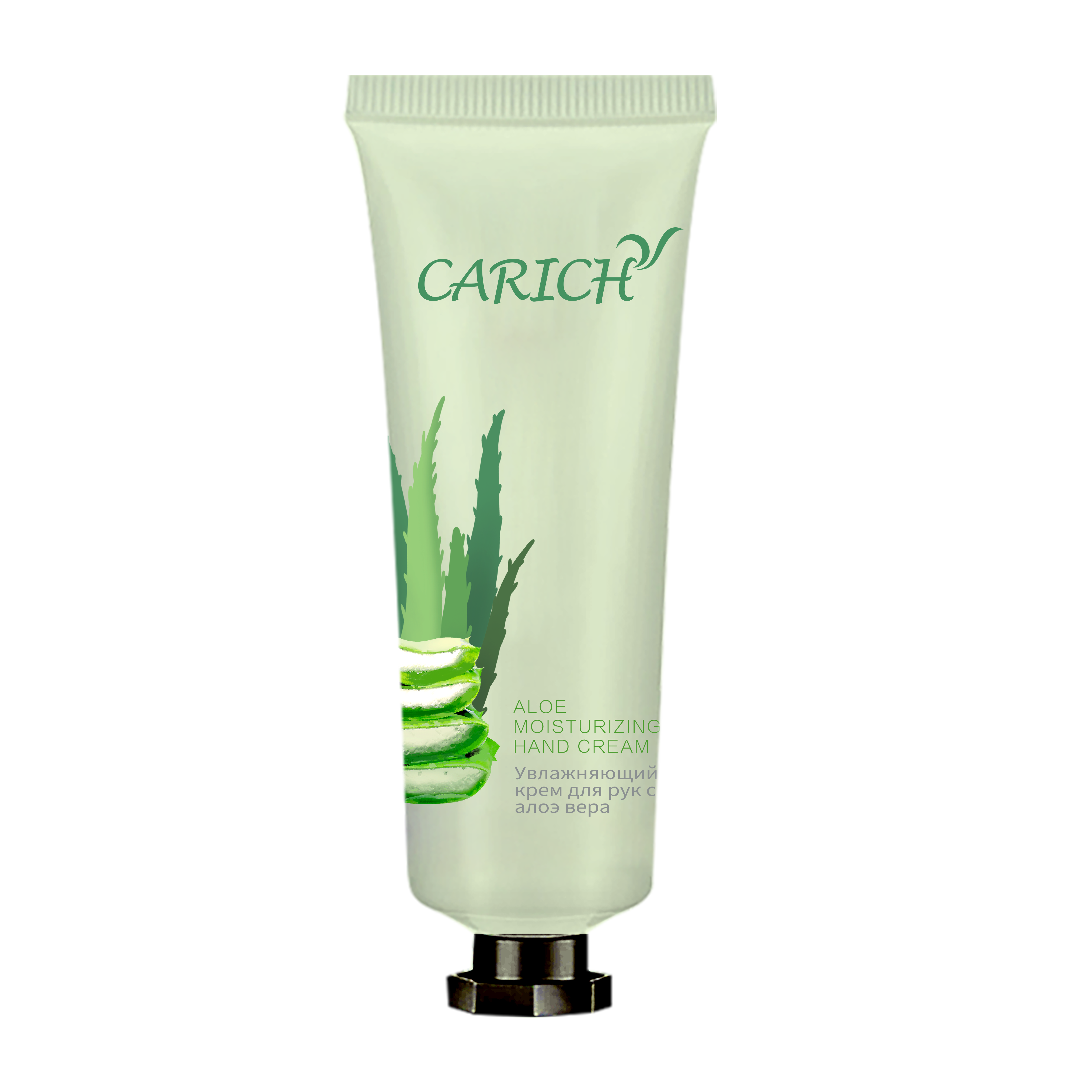 (Кол-во в коробке 36 шт ) CARICH Увлажняющий крем для рук с алоэ вера 50 г