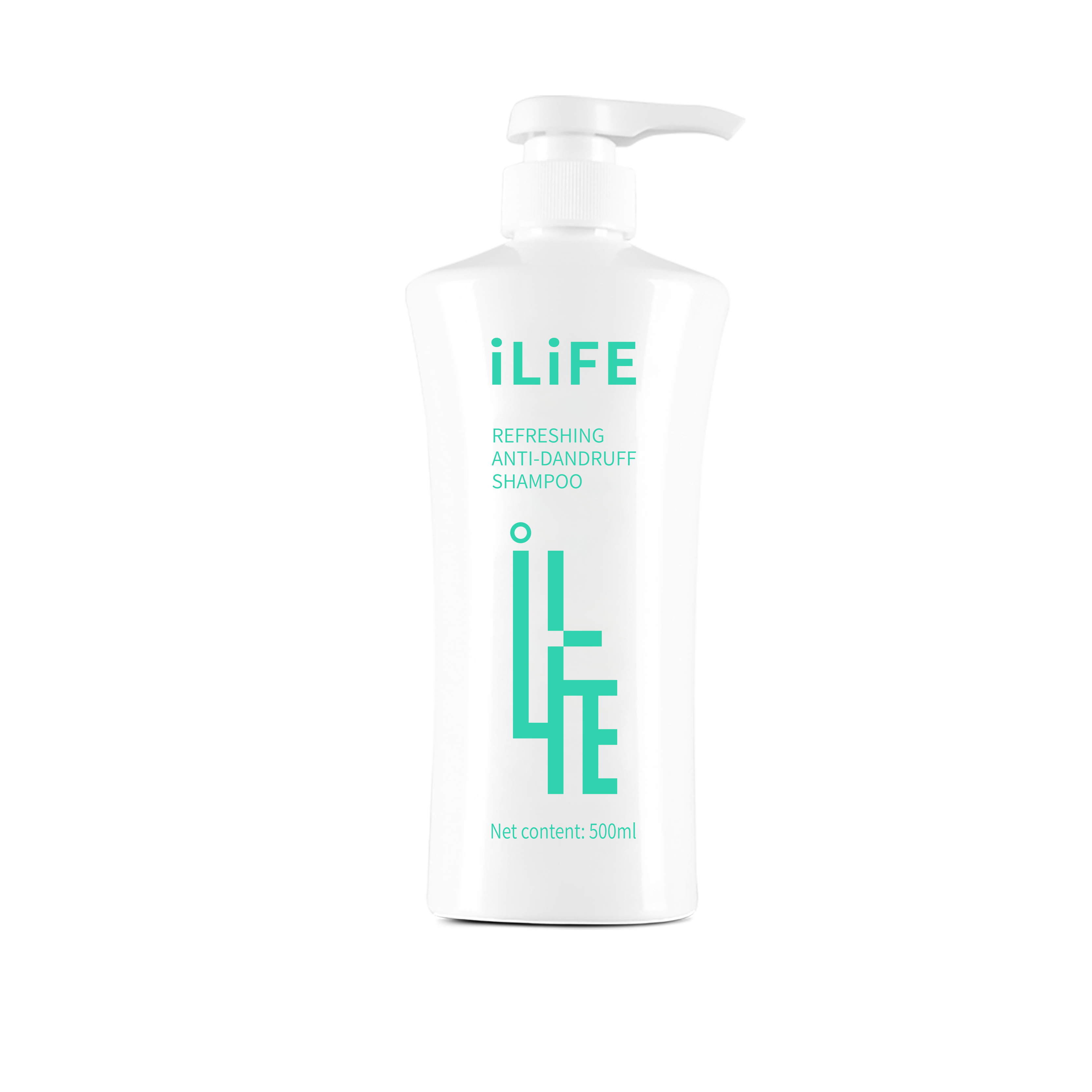 (Кол-во в коробке 20 шт ) iLiFE REFRESHING ANTI-DANDRUFF SHAMPOO/iLiFE Чистый шампунь от перхоти 500мл