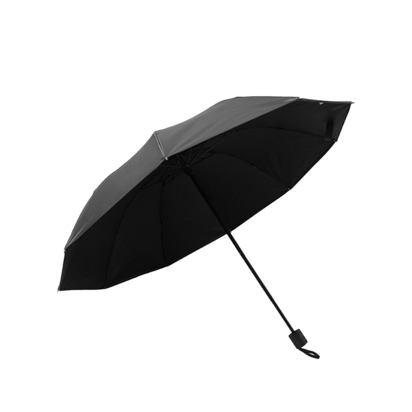 (Кол-во в коробке 70 шт) 10K виниловый зонт для дождя и блеска (черный)