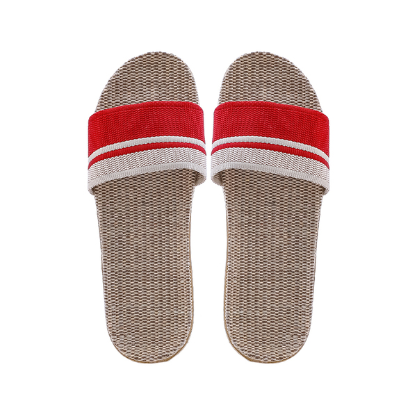 (Кол-во в коробке 100 шт)Kardli slippers（women) - Женские тапочки летние (39-40; *260мм*), (Подошва-Резина / Верх-Текстильные материал)