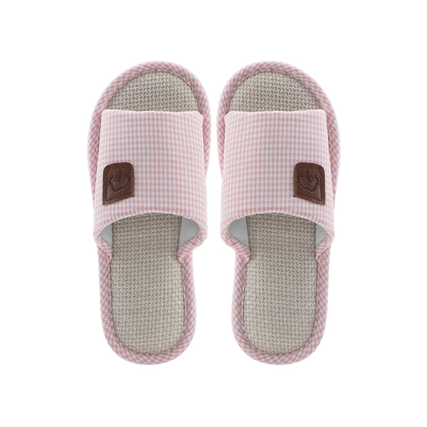 (Кол-во в коробке 90 шт) Kardli slippers（women) - Женские тапочки летние (37-38; *250мм*), (Подошва-Резина / Верх-Текстильные материал)