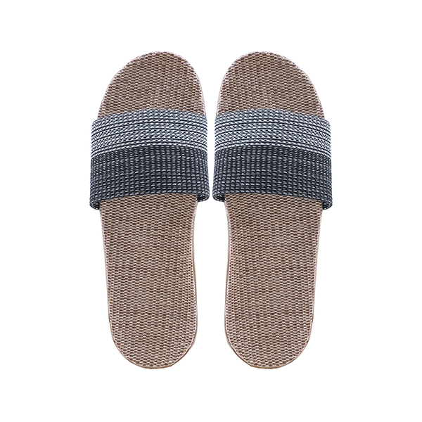 (Кол-во в коробке 100 шт) Kardli slippers（man) - Мужские тапочки летние (41-42; *280мм*), (Подошва-Резина / Верх-Текстильные материал),