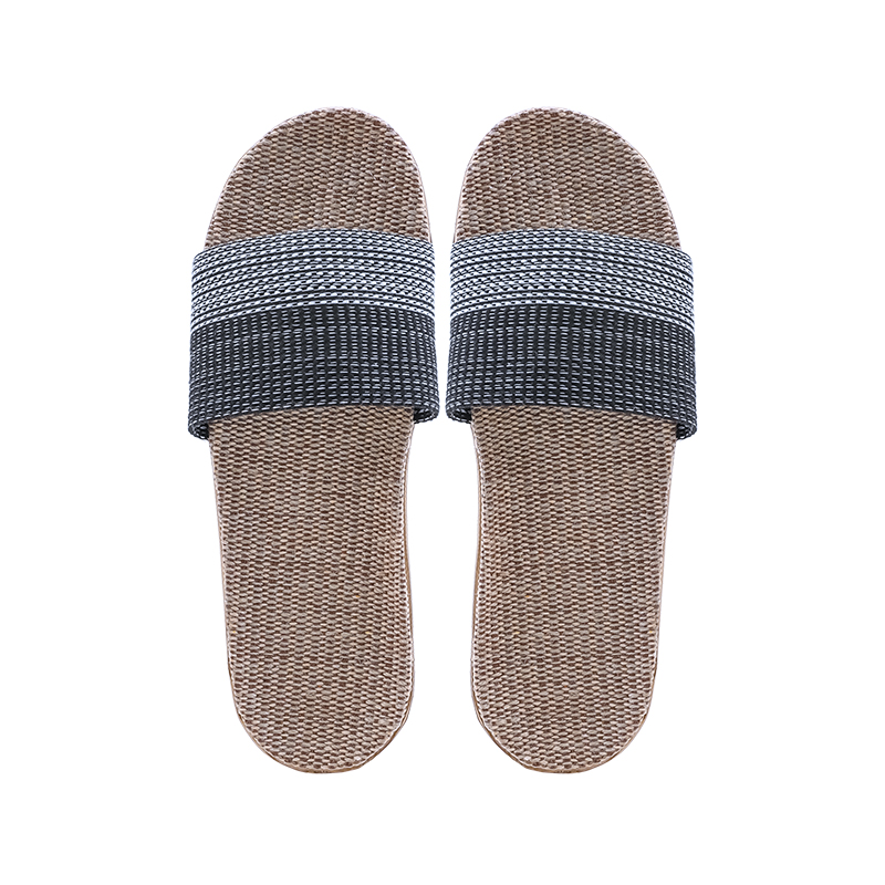 (Кол-во в коробке 100 шт) Kardli slippers（man) - Мужские тапочки летние (41-42; *280мм*), (Подошва-Резина / Верх-Текстильные материал),