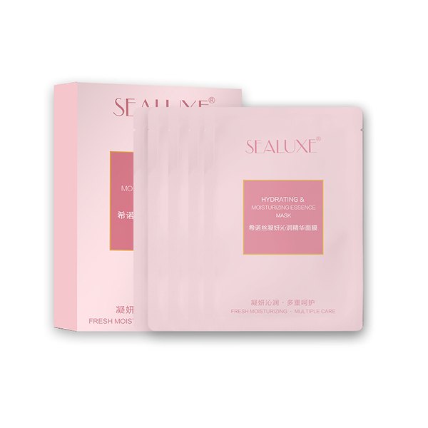 (Кол-во в коробке 40 шт) Увлажняющая маска эссенция для лица /25 мл/ 5 шт