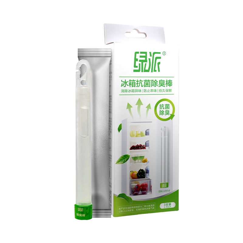 (Кол-во в коробке 100 шт) Антибактериальные дезодорирующие палочки охлаждающие Green Party / 3 шт.