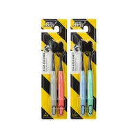 (Кол-во в коробке 72 шт) CARICH Зубная щетка с углем