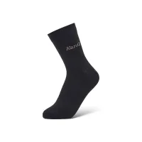 (Кол-во в коробке 100 шт) KARDLI  Антибактериальные теплые длинные мужские носки (черные)