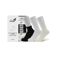 (Кол-во в коробке 30 шт) KARDLI Длинные женские носки из бамбукового волокна
