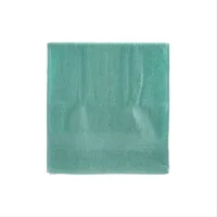 (Кол-во в коробке 280 шт) Махровое полотенце зеленого цвета
