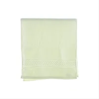 (Кол-во в коробке 280 шт)  Махровое полотенце нежно-желтого цвета