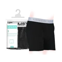 (Кол-во в коробке 60 шт) Мужское нижнее белье MAIWEIS из чистого хлопка, одиночная упаковка, черное XL/английская и русская версия