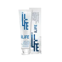 (Кол-во в коробке 60 шт) iLiFE natural seaweed toothpast/iLiFE Зубная паста на основе натуральных морских водорослей 120 гр