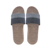 (Кол-во в коробке 100 шт) Kardli slippers（man) - Мужские тапочки летние (41-42; *280мм*), (Подошва-Резина / Верх-Текстильные материал),
