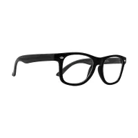 (Кол-во в коробке 40 шт) MARVISIA Детские очки с защитой от синевы с отрицательными ионами F26 ярко-черного цвета