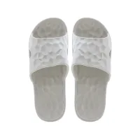 (Кол-во в коробке 32 шт) Kardli  Мужские шлепанцы 508 Вода куб Q Стретч  бежевые (43-44)