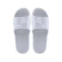 (Кол-во в коробке 32 шт) Kardli Мужские шлепанцы 459 Абстрактные геометрические шлепанцы Светло-голубые  (40-41)