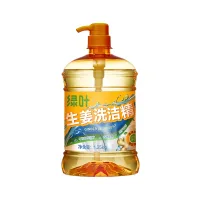 (Кол-во в коробке 12 шт) Greenleaf 1,25 кг жидкость для мытья посуды с имбирем