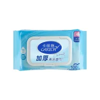 (Кол-во в коробке 24 шт ) CARICH Утолщенные семейные очищающие салфетки по доступной цене (100 сегментов)