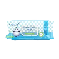 (Кол-во в коробке 18 шт) CARICH Влажные салфетки для кухни, 56 штук